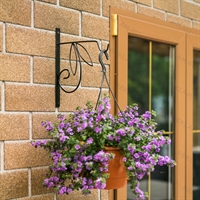 Кронштейн настенный садовый из металла - фото 50557