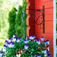 Кронштейн настенный металлический для цветов 52-028 - фото 50576