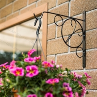 Кронштейн настенный металлический для цветов 52-028 - фото 50578