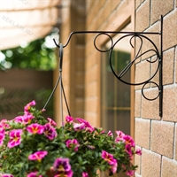 Кронштейн настенный металлический для цветов 52-028 - фото 50579