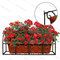 Подставка для цветов оконная - фото 50593