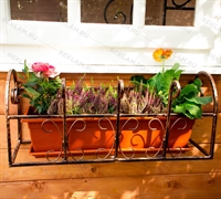 Подставка для цветов оконная - фото 50595