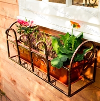 Подставка для цветов оконная - фото 50597