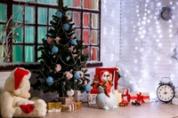 Садовая фигура Снеговик Девочка - фото 50675