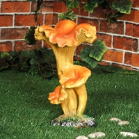 Садовая фигура Грибы лисички - фото 50701