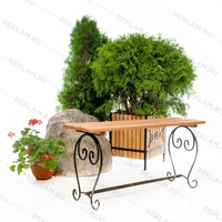 Лавка садовая 892-12 - фото 50861