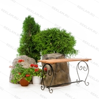 Лавка садовая 892-12 - фото 50865