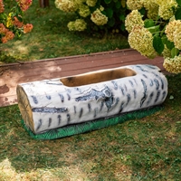 Кашпо садовое из стеклопластика Береза L=103 см U07559 - фото 50887