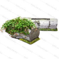 Кашпо садовое из стеклопластика Береза L=103 см U07559 - фото 50899