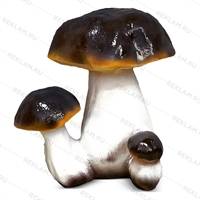 Садовая фигура из полистоуна Грибы F03060 h=40см - фото 50912