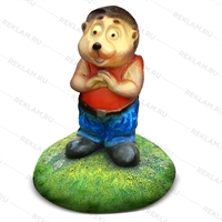 Садовая фигура Еж мечтатель - фото 50921