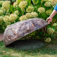 Крышка для септика Камень-валун низкий F03095 стеклопластик - фото 50925