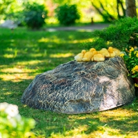 Крышка для септика Камень-валун низкий F03095 стеклопластик - фото 50929