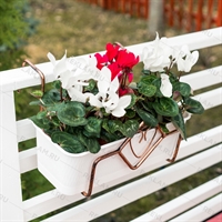 Кронштейн для цветов на балкон 51-024 металлический - фото 50962