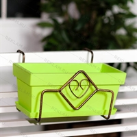 Кронштейн для цветов на балкон 51-024 металлический - фото 50965