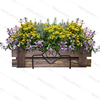 Кронштейн для цветов на балкон 51-024 металлический - фото 50967