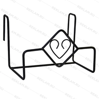 Кронштейн для цветов на балкон 51-024 металлический - фото 50971