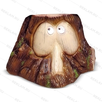 Фигура для сада Пень сказочный - фото 50991