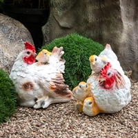 Фигура для дачи Курица с цыплятами - фото 50994