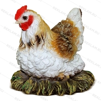 Декоративная фигура Курица в гнезде - фото 51003