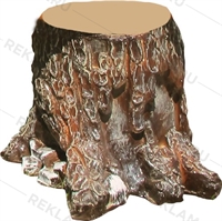 Садовая фигура Пень F07277 - фото 51055
