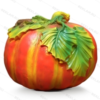 Фигура для дачи Тыква средняя F02003 полистоун h=40 см - фото 51063