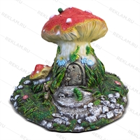 Крышка для люка Гриб домик U07427 стеклопластик, ширина 80 см - фото 51084