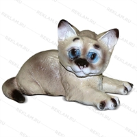 Декоративная фигурка Котенок лежит - фото 51088