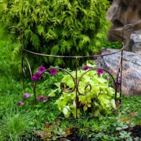 Шпалера секционная полукруглая для садовых цветов 57-094 металлическая - фото 51130