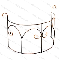 Шпалера секционная полукруглая для садовых цветов 57-094 металлическая - фото 51134