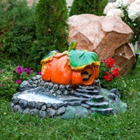 Крышка для канализационного люка Тыква Дом Гномов U07918 ширина 91 см - фото 51255