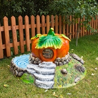 Крышка для канализационного люка Тыква Дом Гномов U07918 ширина 91 см - фото 51260