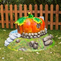 Крышка для канализационного люка Тыква Дом Гномов U07918 ширина 91 см - фото 51263