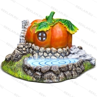 Крышка для канализационного люка Тыква Дом Гномов U07918 ширина 91 см - фото 51266