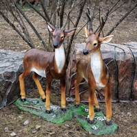 Декоративная фигура Косуля U08118 стеклопластик h=150 см - фото 51441