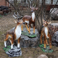 Декоративная фигура Косуля U08118 стеклопластик h=150 см - фото 51444