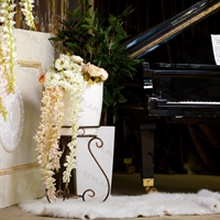 Стойка для цветка из металла - фото 51491