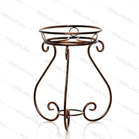 Стойка для цветка из металла - фото 51495