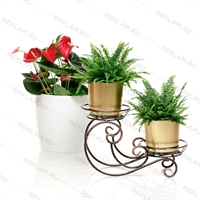 Стойка на 2 цветка 25-009 - фото 51500