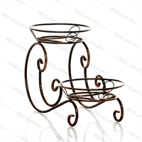 Стойка на 2 цветка 25-009 - фото 51503