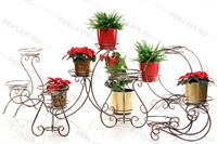 Стойка на 2 цветка 25-009 - фото 51504