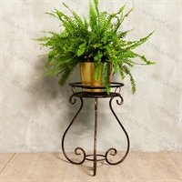 Кованая подставка для цветка 25-010 - фото 51511