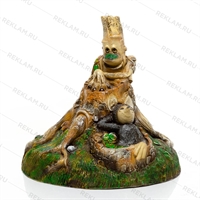 Крышка для канализационного люка Лешие F08310 стеклопластик, ширина 91 см - фото 51836