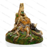 Крышка для канализационного люка Лешие F08310 стеклопластик, ширина 91 см - фото 51839