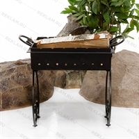 Разборный кованый мангал 861-46R 480х620 3мм - фото 51895