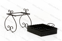 Разборный кованый мангал 861-46R 480х620 3мм - фото 51902