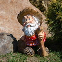 Садовая фигура Лесовик F08201 полистоун высота 51см - фото 51905