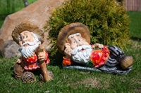 Садовая фигура Лесовик F08201 полистоун высота 51см - фото 51907