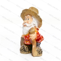 Садовая фигура Лесовик F08201 полистоун высота 51см - фото 51910