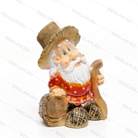 Садовая фигура Лесовик F08201 полистоун высота 51см - фото 51911